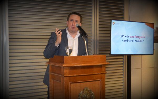 El presidente de la APU, Fabian Cardozo - Sputnik Mundo