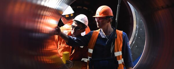 Construcción del gasoducto Nord Stream 2 - Sputnik Mundo