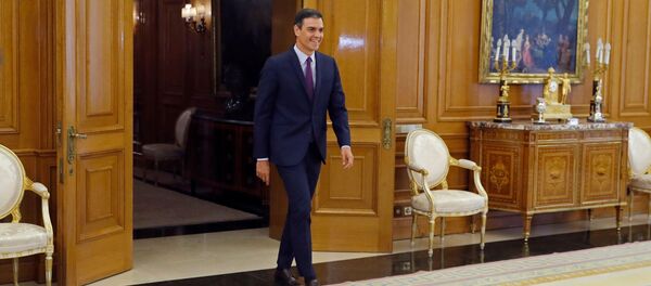 Pedro Sánchez, presidente del Gobierno español - Sputnik Mundo