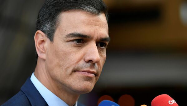 Pedro Sánchez, presidente de España (archivo) - Sputnik Mundo