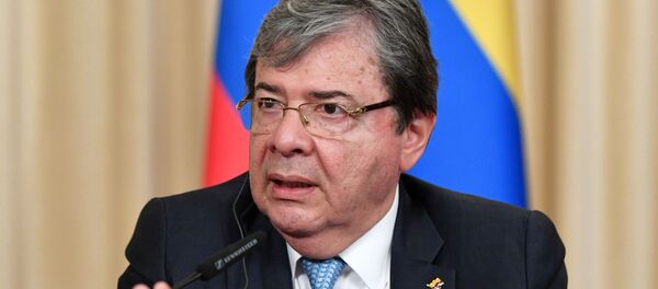 Carlos Holmes Trujillo, ministro de Defensa de Colombia - Sputnik Mundo