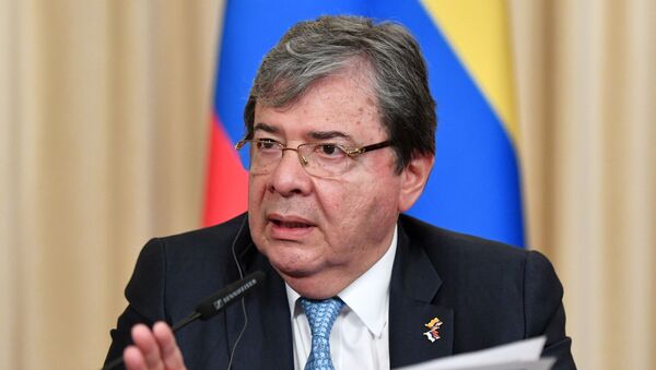 Carlos Holmes Trujillo, ministro de Defensa de Colombia - Sputnik Mundo