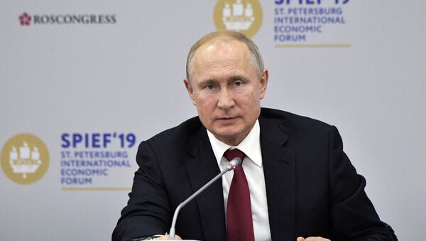 Vladímir Putin, presidente de Rusia Vladímir Putin, presidente de Rusia - Sputnik Mundo