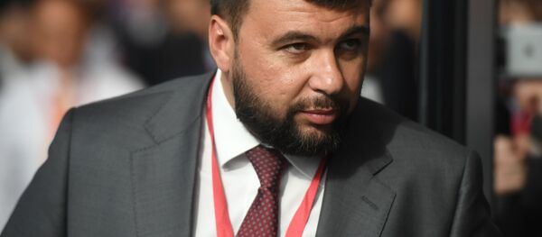 Denís Pushilin, líder de la república de Donetsk - Sputnik Mundo