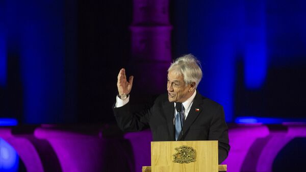 Sebastián Piñera, presidente de Chile - Sputnik Mundo