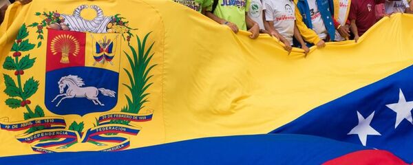 Protesta contra las amenazas de EEUU en Venezuela - Sputnik Mundo