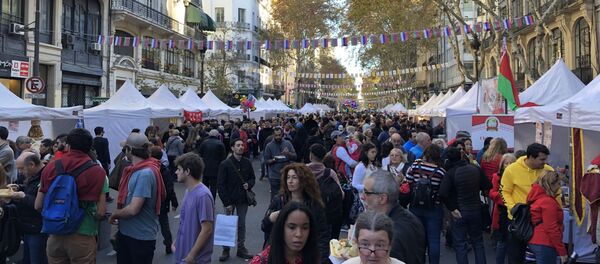 Décima edición de 'Buenos Aires Celebra: Rusia', en la Plaza de Mayo - Sputnik Mundo