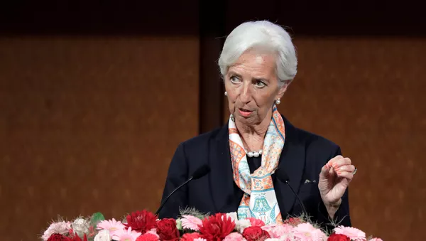 Christine Lagarde, directora gerente del Fondo Monetario Internacional (FMI)