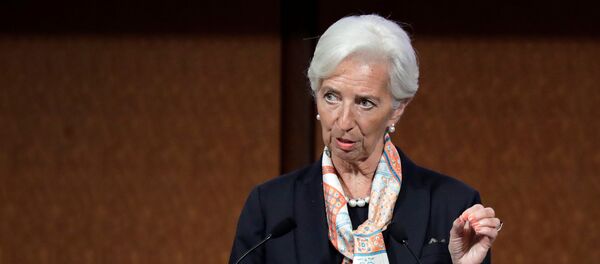 Christine Lagarde, directora gerente del Fondo Monetario Internacional (FMI) - Sputnik Mundo