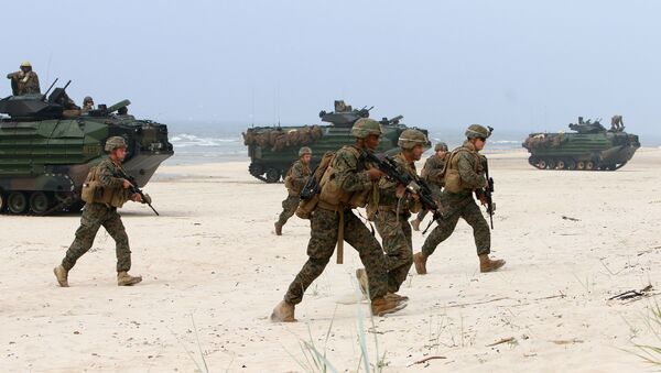 Los ejercicios militares BALTOPS, archivo - Sputnik Mundo