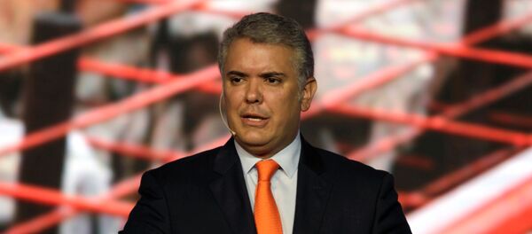 Iván Duque, el presidente de Colombia - Sputnik Mundo