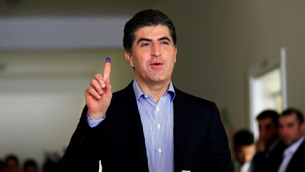 Nechirvan Barzani, el primer ministro de Kurdistán iraquí - Sputnik Mundo