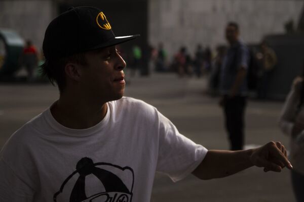 El rap: una forma de vivir para muchos en Ciudad de México (fotos, vídeos) - Sputnik Mundo