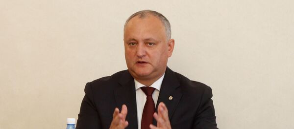 Igor Dodon, presidente de Moldavia - Sputnik Mundo
