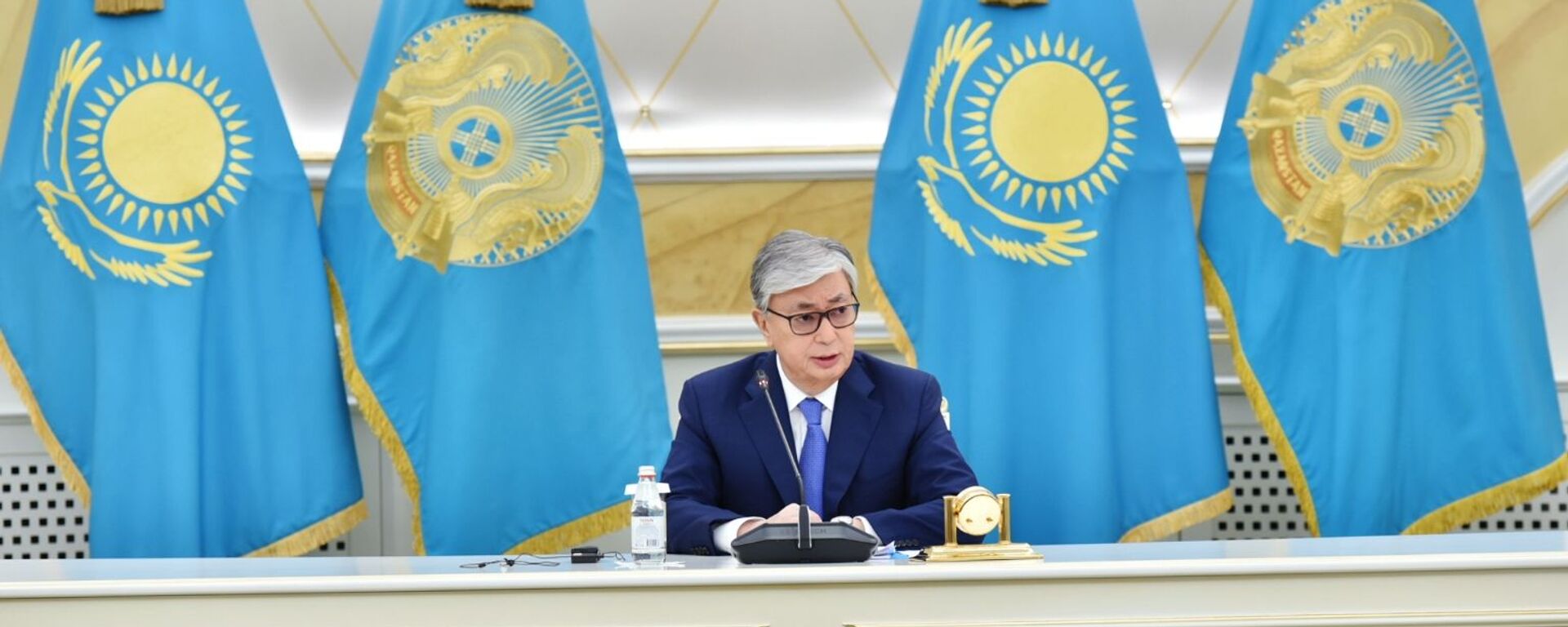 El presidente de Kazajistán, Kasim-Yomart Tokáev - Sputnik Mundo, 1920, 15.06.2022