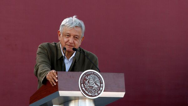 Andrés Manuel López Obrador, presidente de México - Sputnik Mundo