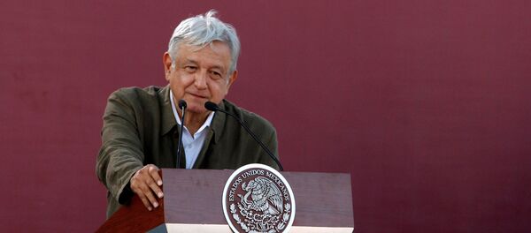 Andrés Manuel López Obrador, presidente de México - Sputnik Mundo