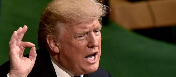 El presidente de EEUU, Donald Trump - Sputnik Mundo