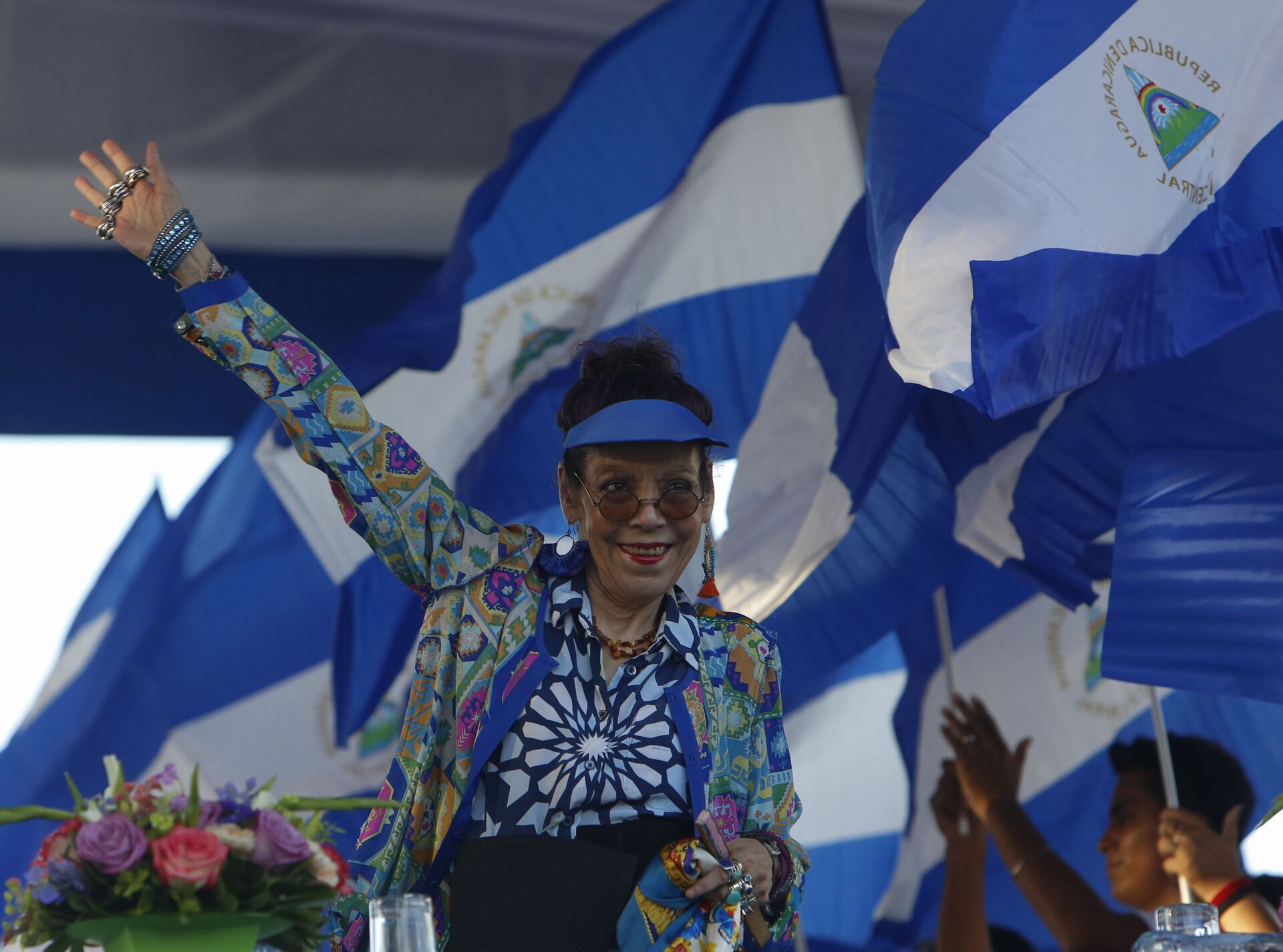 Rosario Murillo, vicepresidenta de Nicaragua (Archivo) - Sputnik Mundo, 1920, 27.01.2022