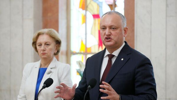 Igor Dodon, presidente de Moldavia - Sputnik Mundo