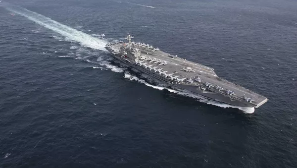El portaviones estadounidense USS Abraham Lincoln - Sputnik Mundo