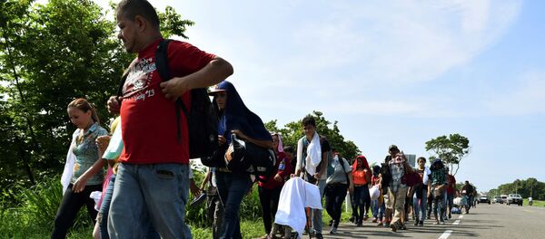 Migrantes centroamericanos - Sputnik Mundo
