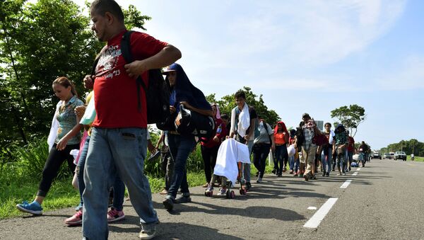 Migrantes centroamericanos - Sputnik Mundo