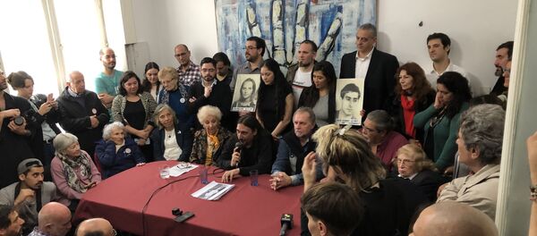 La conferencia de prensa del nieto 130 recuperado, en la sede de Abuelas de Plaza de Mayo - Sputnik Mundo