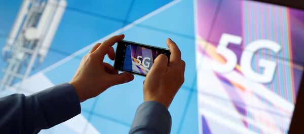 Logo de la tecnología 5G - Sputnik Mundo