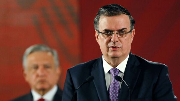 Marcelo Ebrard, canciller mexicano - Sputnik Mundo