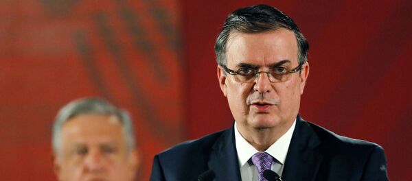 Marcelo Ebrard, canciller mexicano - Sputnik Mundo