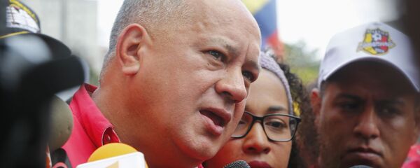 Diosdado Cabello, presidente de la Asamblea Nacional Constituyente de Venezuela, una de las víctimas de las olas de 'fake news' lanzadas contra el Gobierno de Nicolás Maduro - Sputnik Mundo