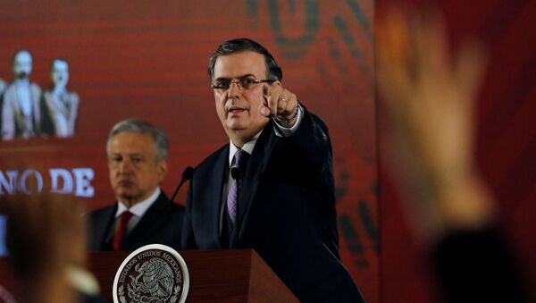El canciller de México, Marcelo Ebrard - Sputnik Mundo