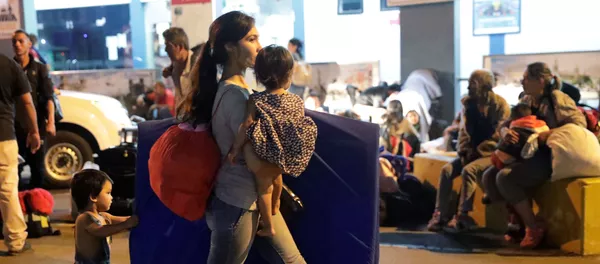 Migrantes venezolanos en Perú Migrantes venezolanos en Perú - Sputnik Mundo