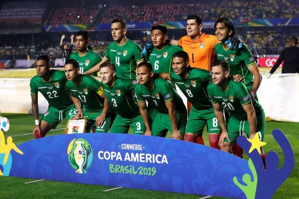 Jugadores de la selección de fútbol de Bolivia - Sputnik Mundo