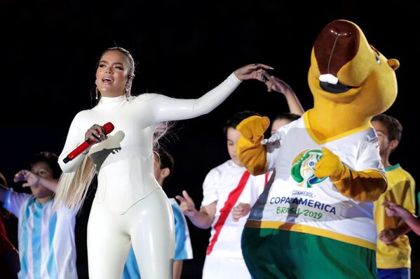 La cantante colombiana Karol G - Sputnik Mundo