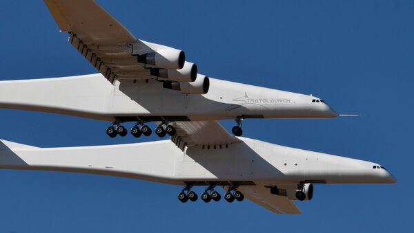 El avión experimental Stratolaunch - Sputnik Mundo