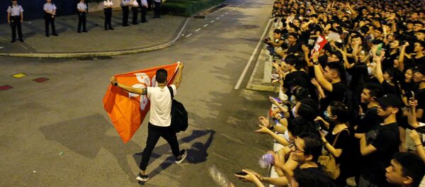 Protestas en Hong Kong - Sputnik Mundo