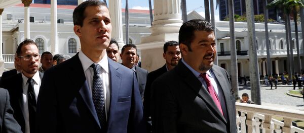 Juan Guaidó, líder opositor de Venezuela - Sputnik Mundo