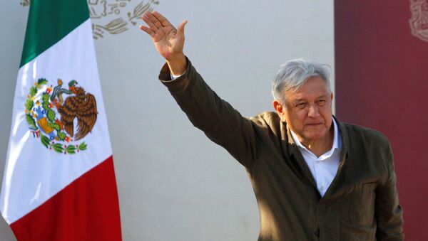 El presidente de México, Andrés Manuel López Obrador - Sputnik Mundo