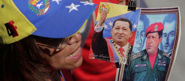 Simpatizantes del chavismo en Venezuela Simpatizantes del chavismo en Venezuela - Sputnik Mundo