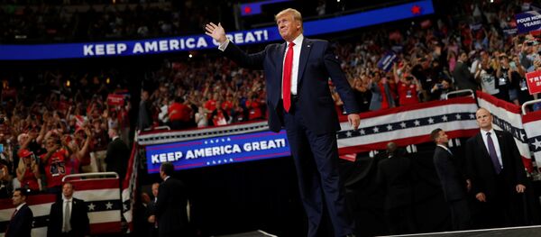 Donald Trump, presidente de EEUU - Sputnik Mundo