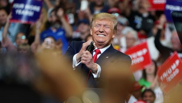 Donald Trump, presidente de EEUU - Sputnik Mundo