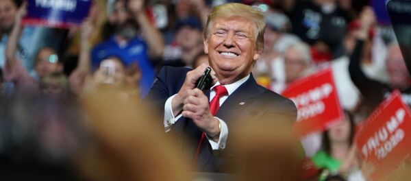 Donald Trump, presidente de EEUU - Sputnik Mundo