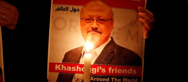Un retrato del periodista saudí Jamal Khashoggi - Sputnik Mundo