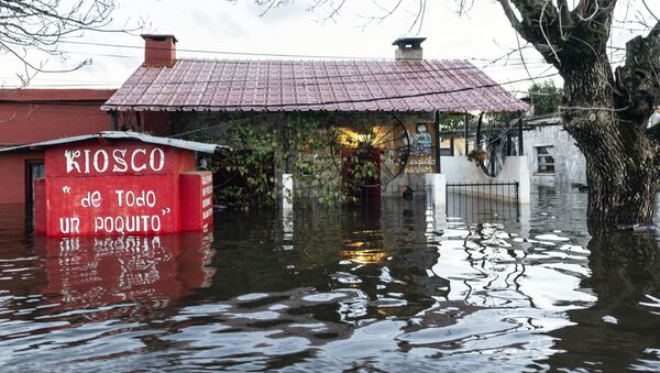 Inundaciones en Uruguay - Sputnik Mundo
