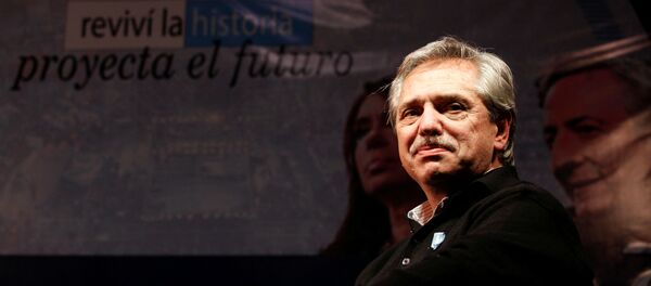 Alberto Fernández, candidato a la presidencia de Argentina - Sputnik Mundo