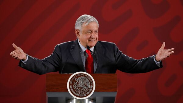 Andrés Manuel López Obrador, presidente de México - Sputnik Mundo