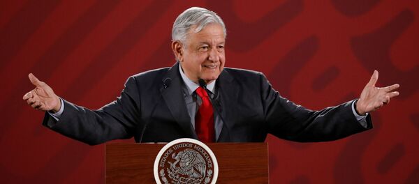 Andrés Manuel López Obrador, presidente de México - Sputnik Mundo