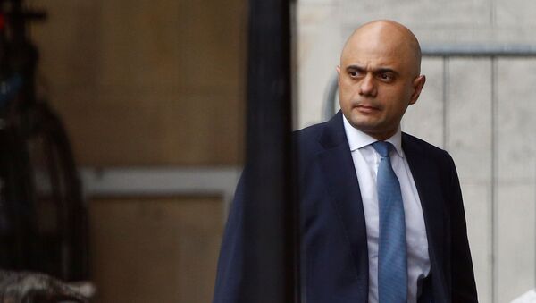 Sajid Javid, el ministro del Interior del Reino Unido - Sputnik Mundo